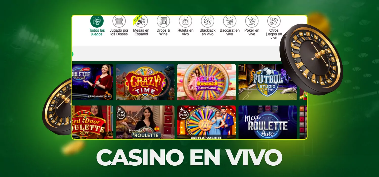 Casino en vivo en Platin Casino