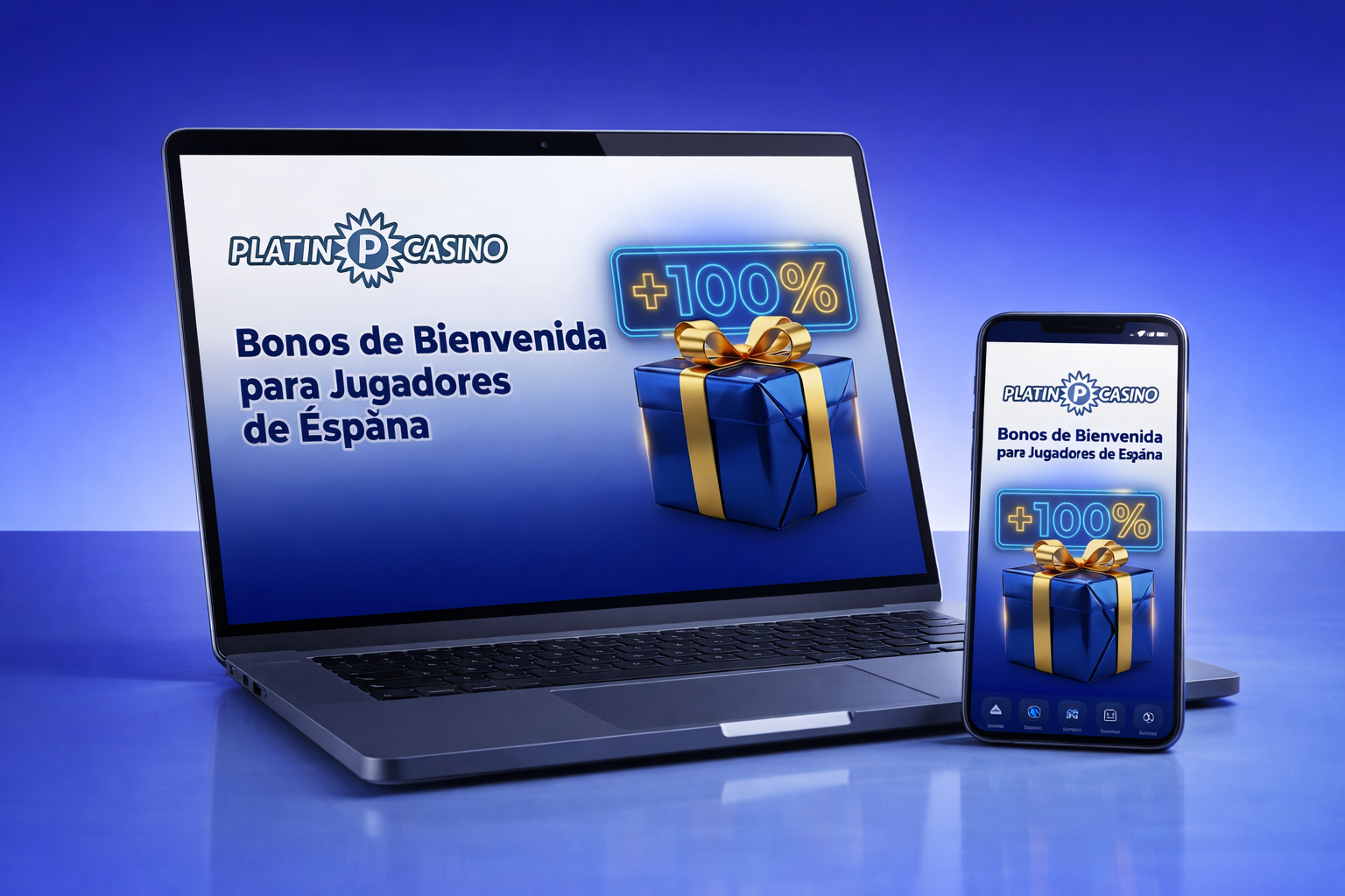 Platin Casino Desktop Interface Platin Casino desktop interface overview showing platform features for Spanish players